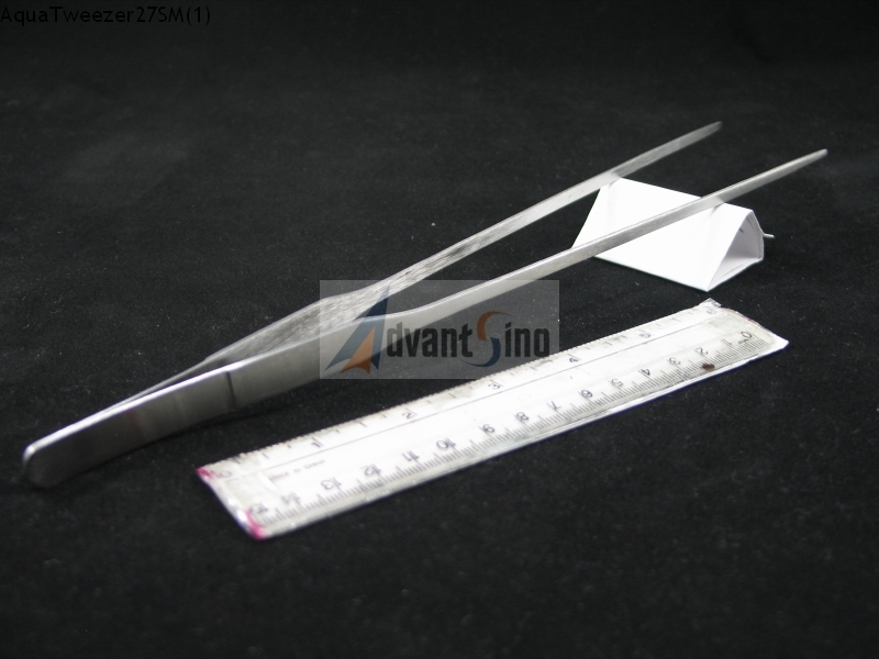 Straight 10.5 Inch Stainless Steel Aquarium Tweezer/Forceps (SHIP FROM USA)
