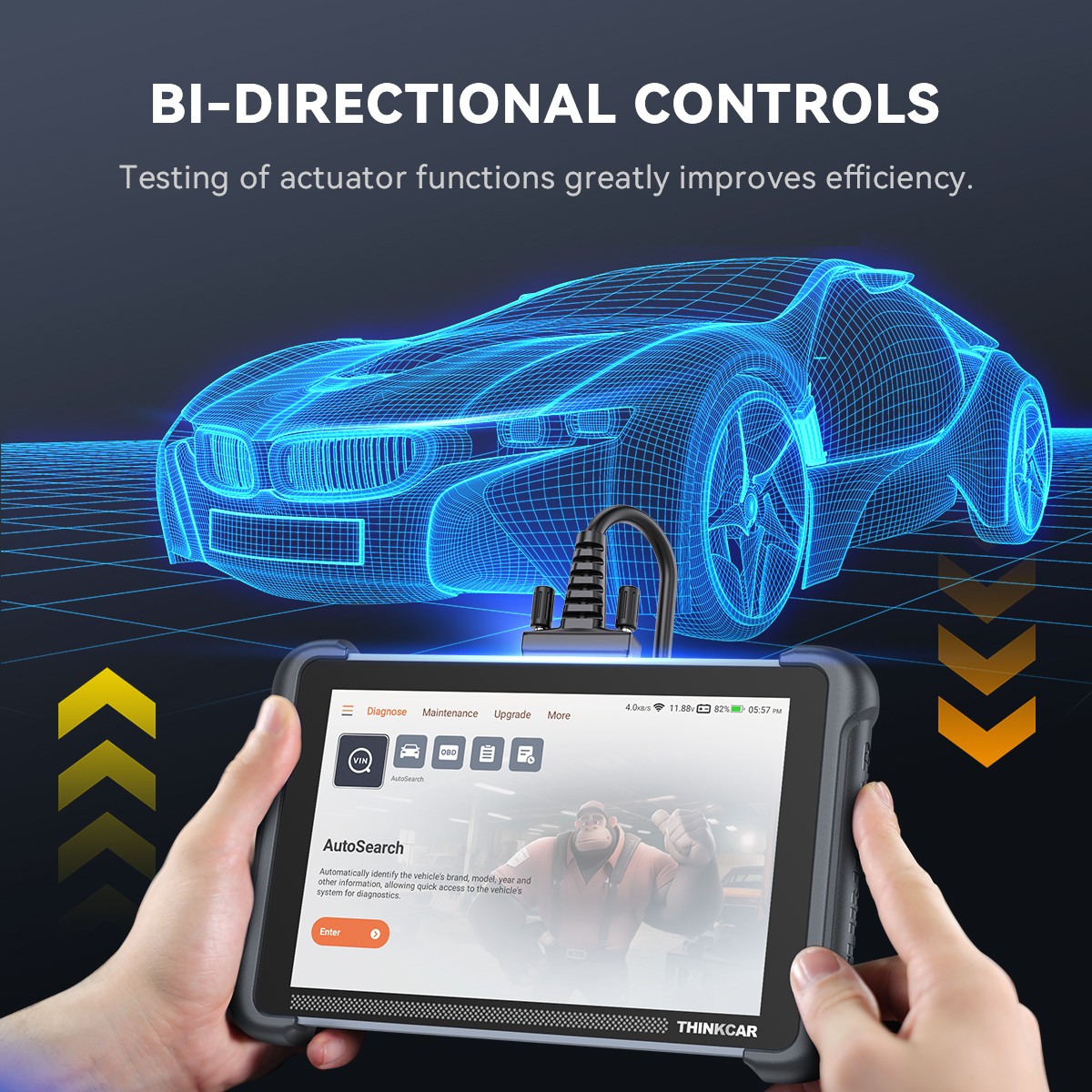 ThinkScan 689 Car Auto OBD2 Diagnostic Device ALL System Reader Scanner Tool US