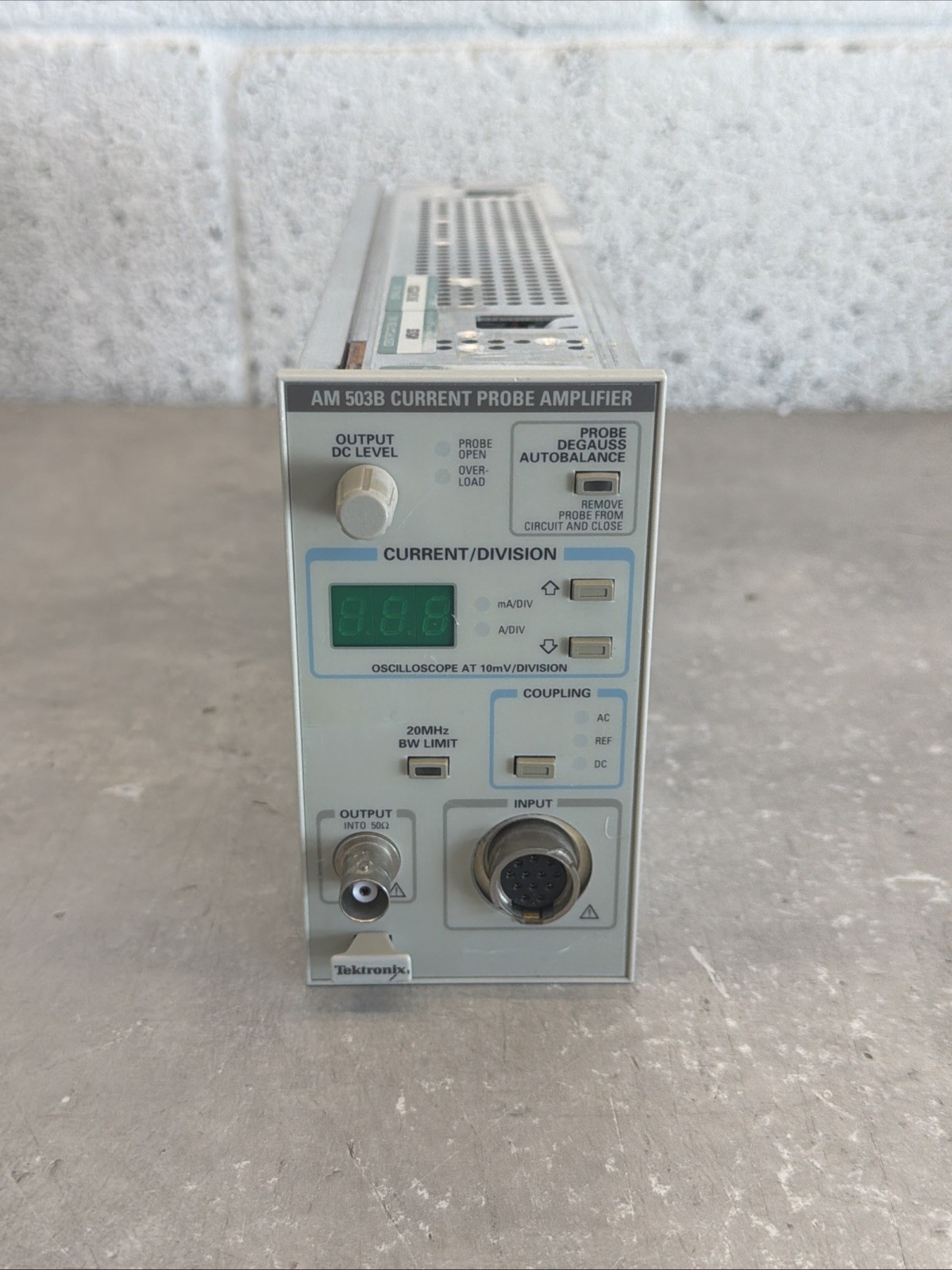 Tektronix AM503B Current Probe Amplifier - Unit Only