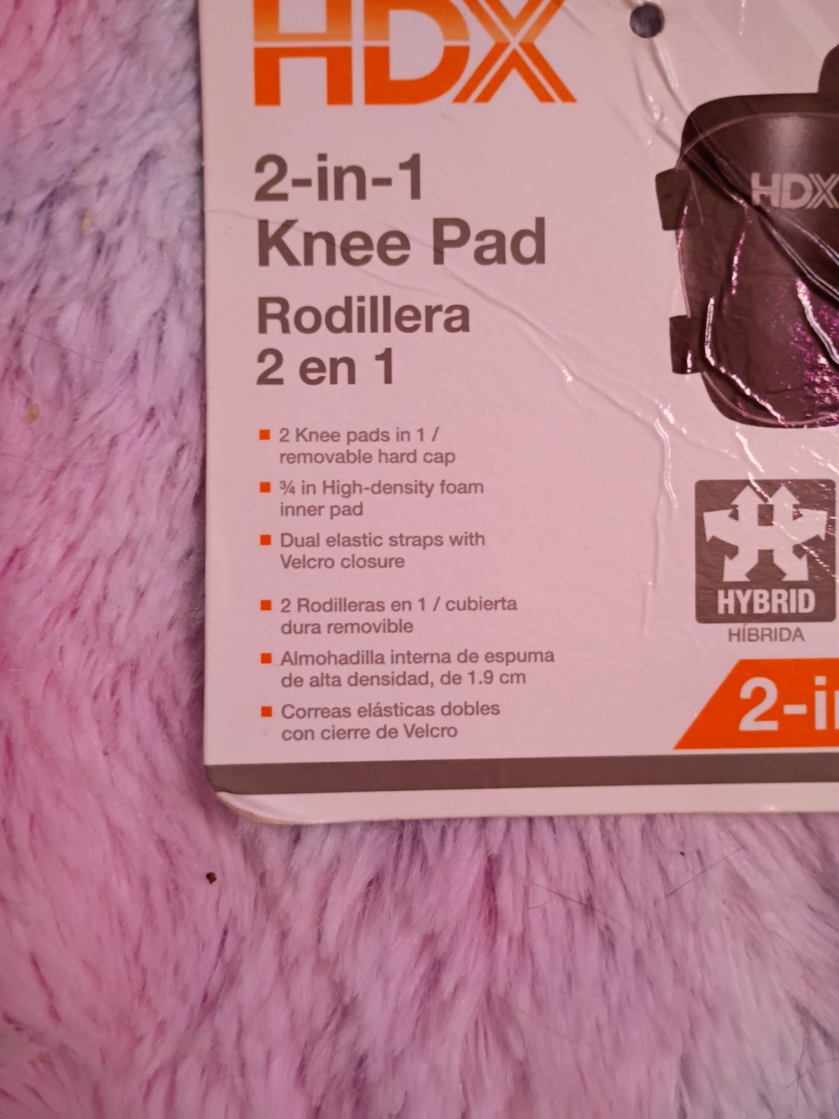 HDX 2 In 1 Knee Pad