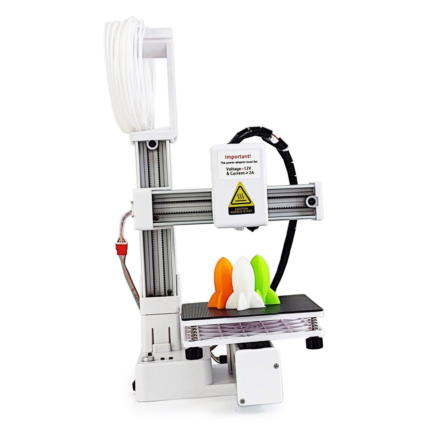 3D Printer For Education High Accuracy Fast Heating (EU Plug White)
