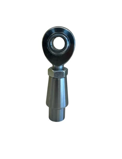 Right-Hand 1/2" Bore x 1/2"-20 Shank with .75" ID Tube Insert & Jam Nut |