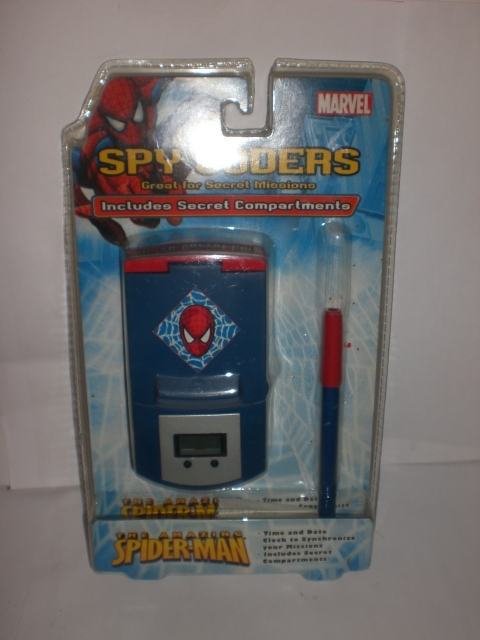 MARVEL THE AMAZING SPIDERMAN SPY CODERS **Imperfect Packaging**