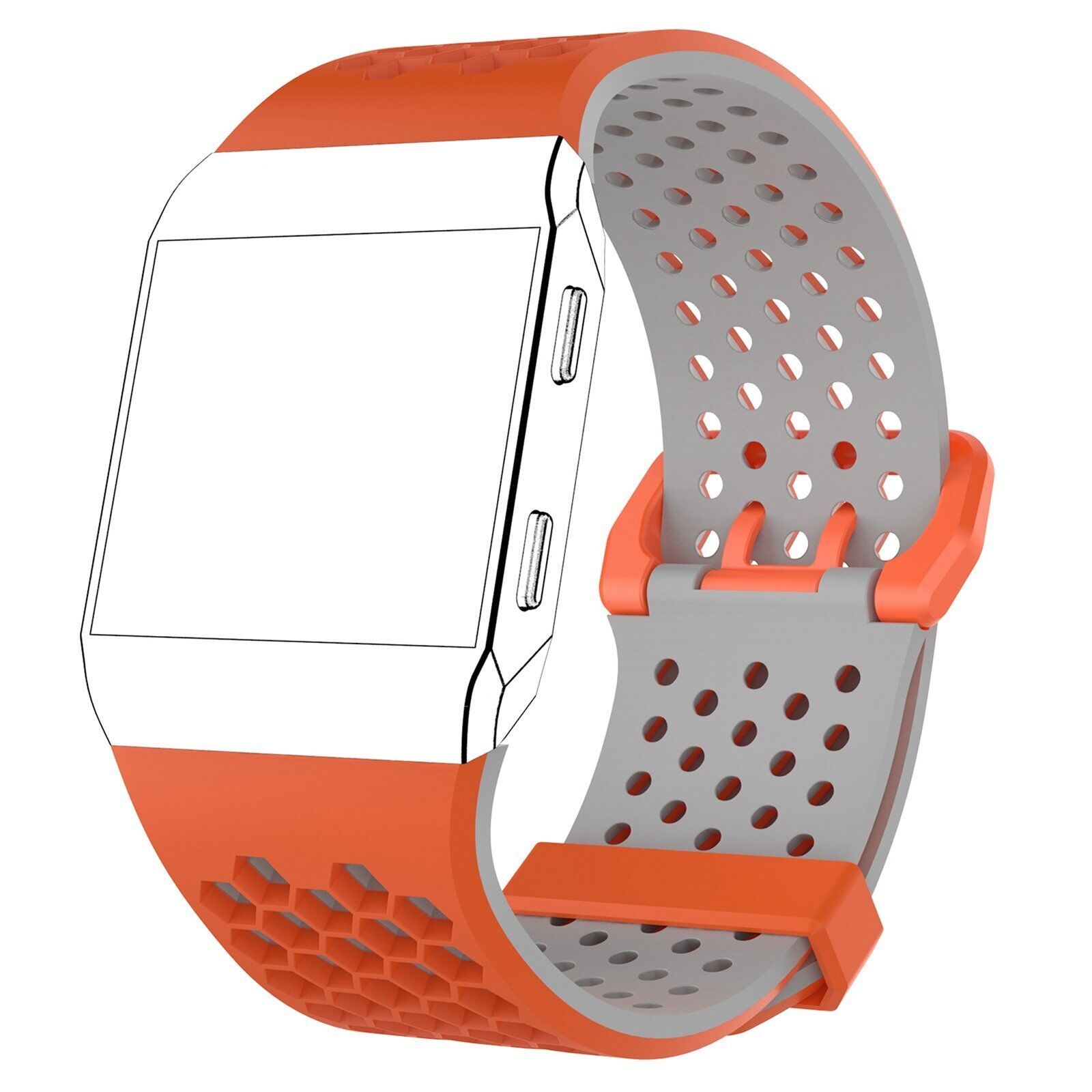 For Fitbit Ionic Band Wrist Strap Replacement Silicone Bracelet Large Small ACUS