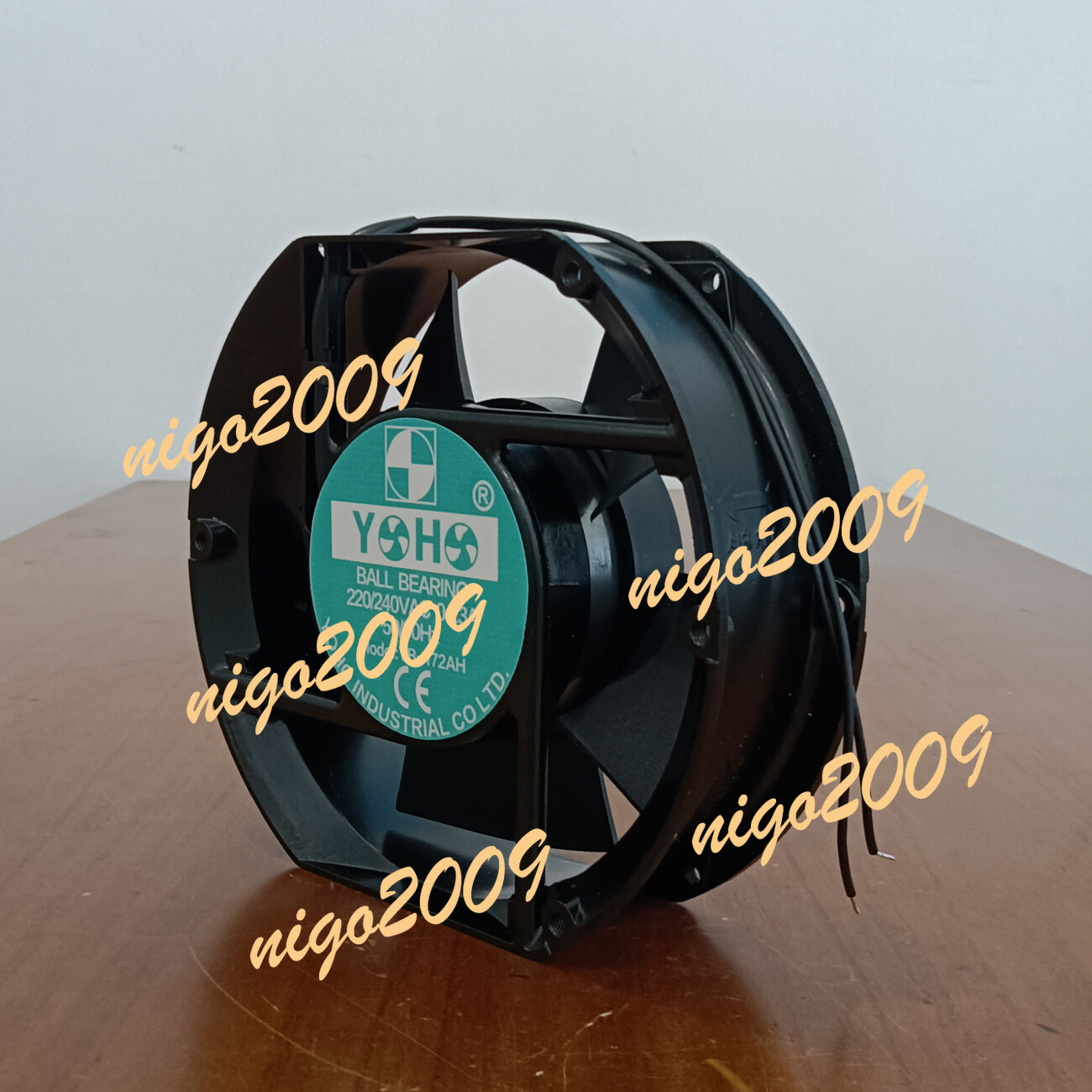 YOHO MODEL YB-172AH 230V 0. 23A 172*151*38MM Cabinet Cooling Fan AC Axial Fan #