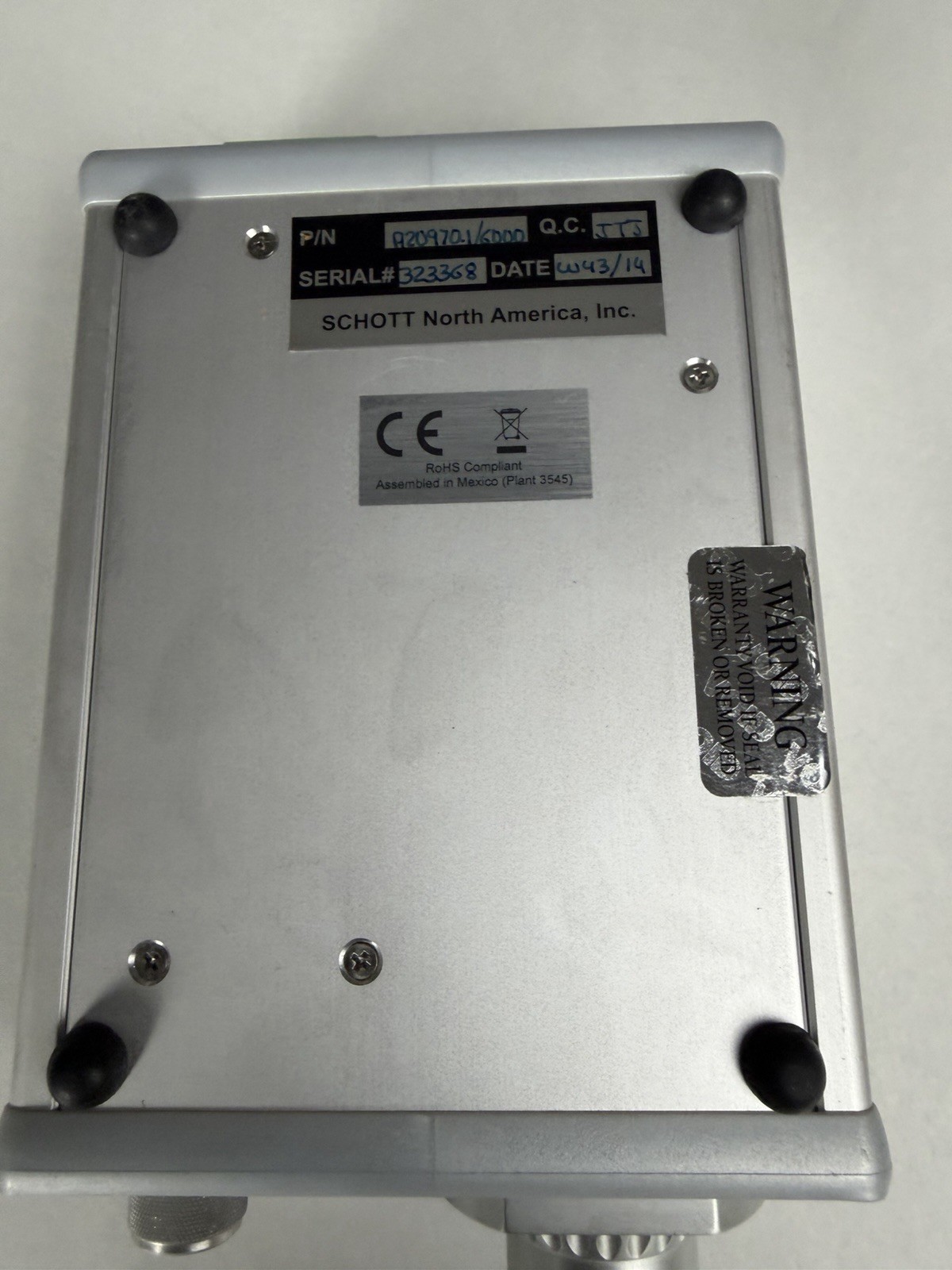 Moritex Schott LLS3 A20970.1/6000/EU LED Light Source Illuminator *Guaranteed*