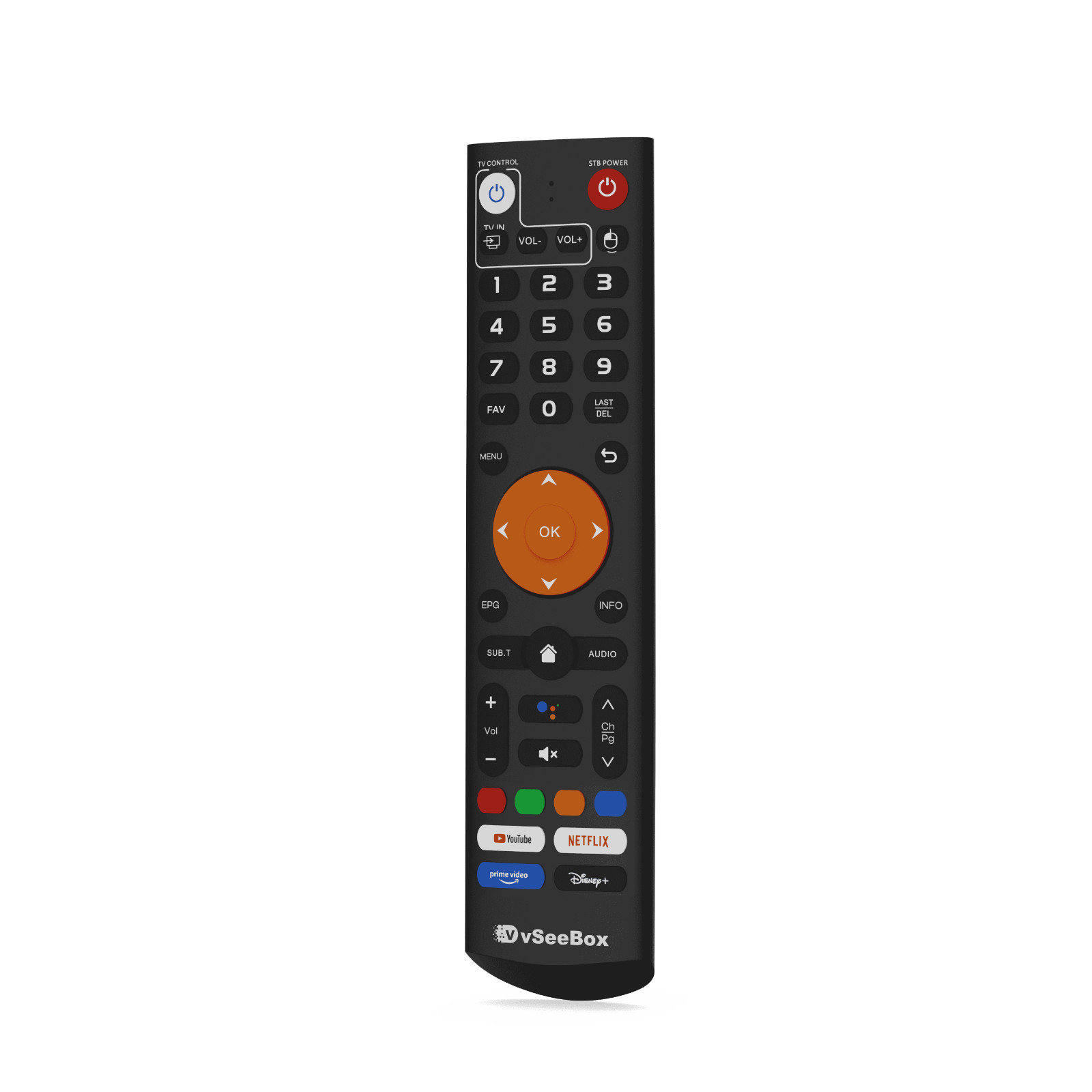 Original vSeeBox V3 Plus Bluetooth & Voice Remote Control for V3 Pro and V3 Plus