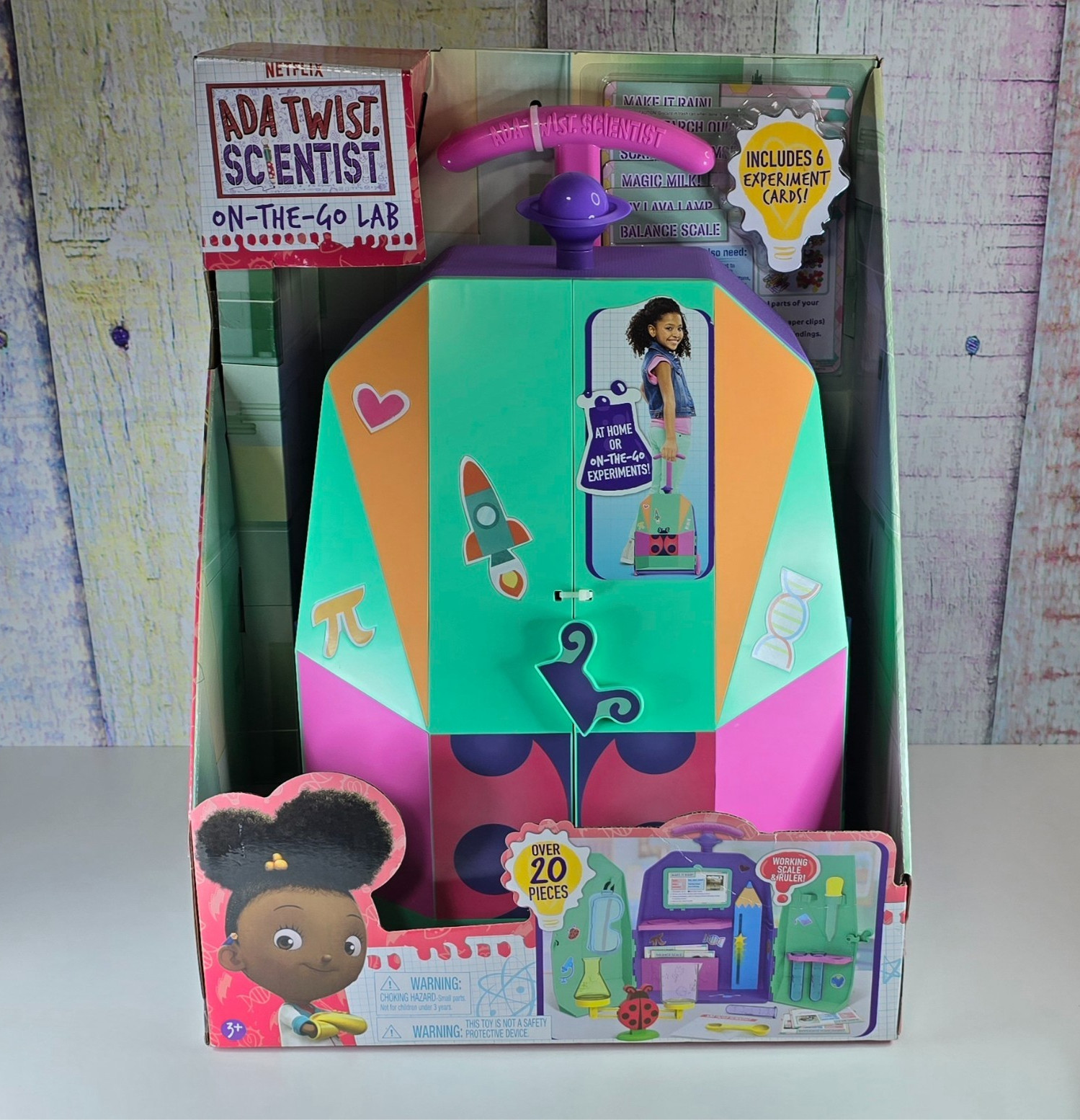 Ada Twist Scientist On-The-Go Lab STEM Playset Netflix NEW Sealed