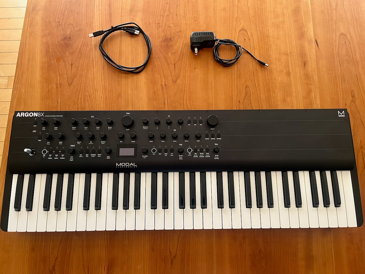 Modal Electronics Argon8X 61-Key 8-Voice Polyphonic Wavetable Synthesizer
