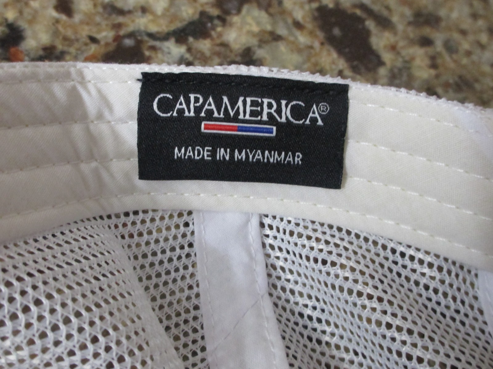 Red & White Mark Wahlberg Chevrolet Dealership Strapback Baseball Hat - NWOT