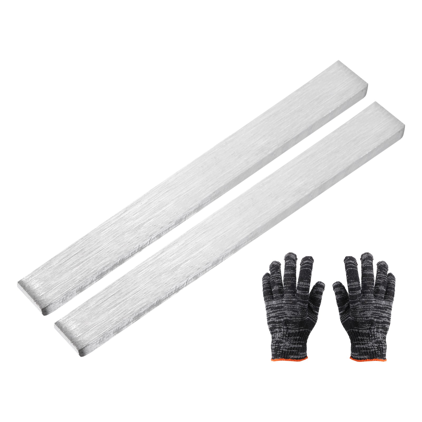 2 Set 316 Stainless Steel Flat Bar, 3/16"(4mm)T x 3/8"(10mm)W x 3-15/16"(100mm)L