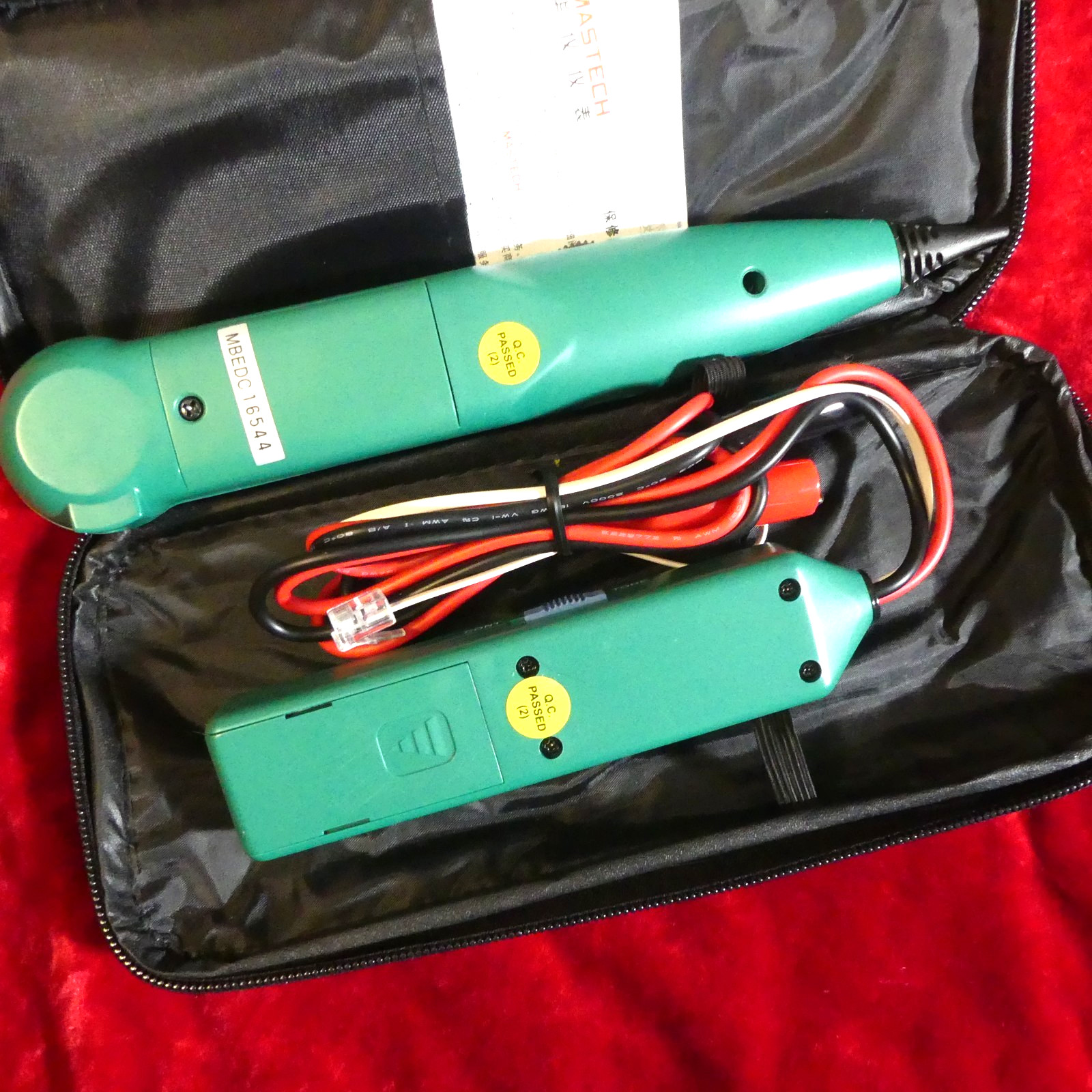 Cable Wire Tracker Mastech MS6812-R Receiver and MS6812-T Sender