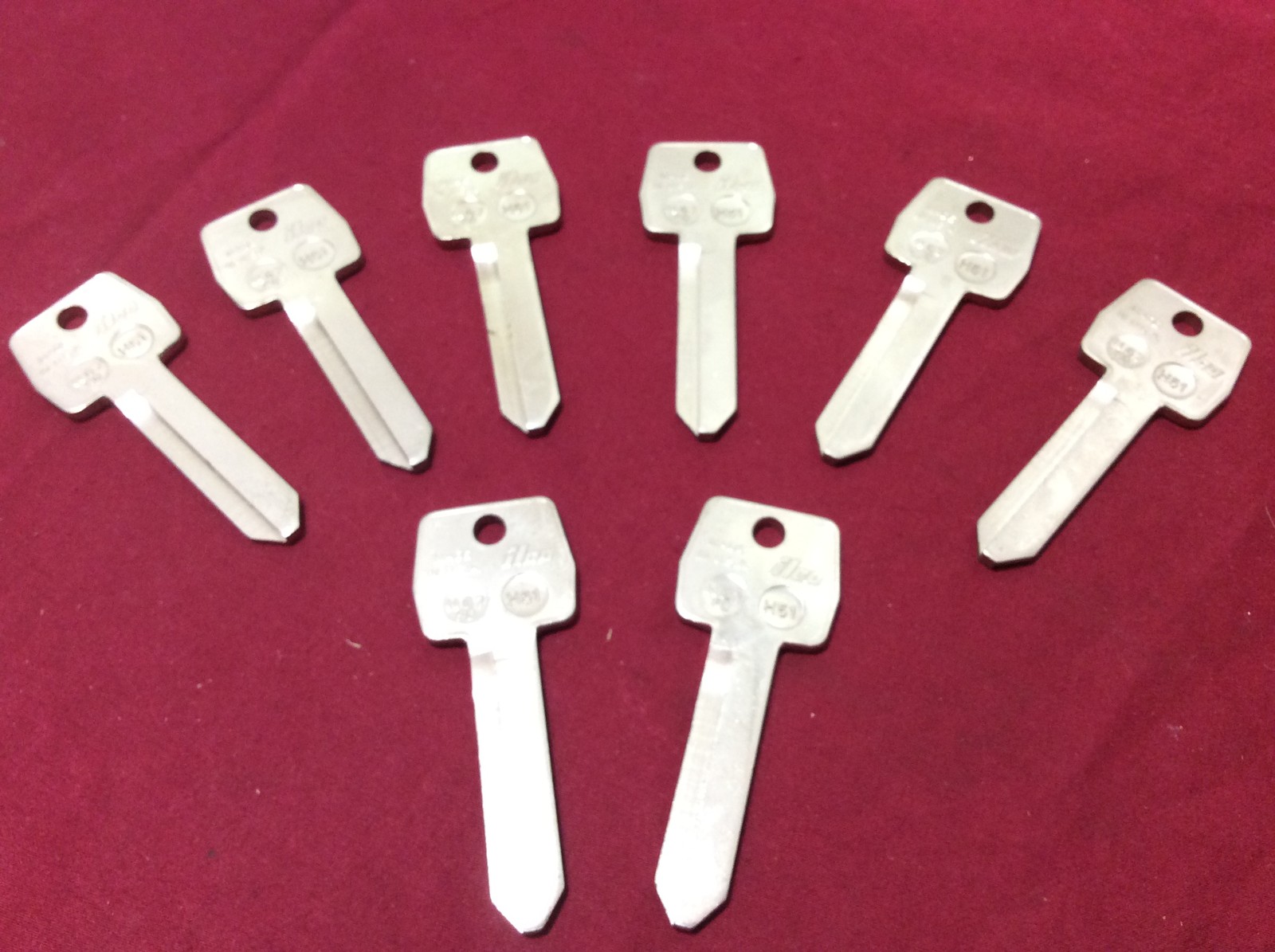 Ford by Ilco H51 Key Blanks, Set of 8- Locksmith