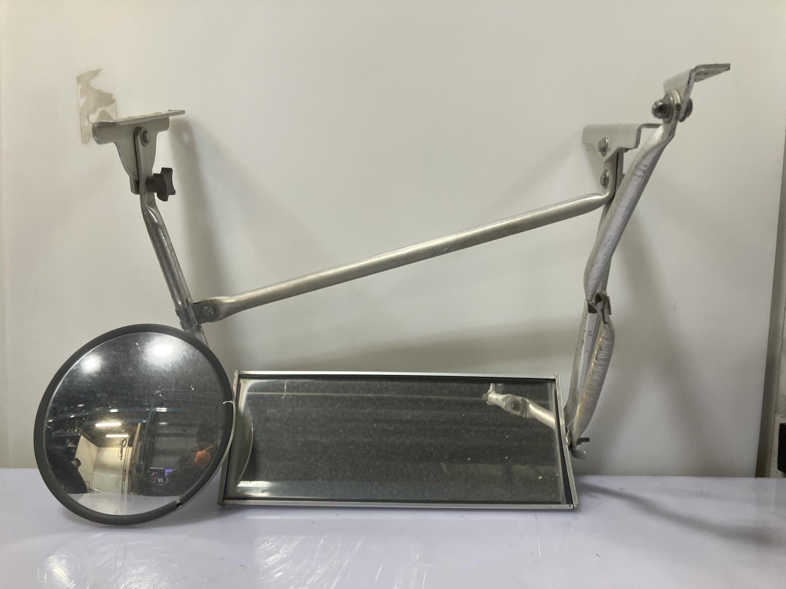 1984-2000 International 9300 STAINLESS Right/Passenger Door Mirror - Used