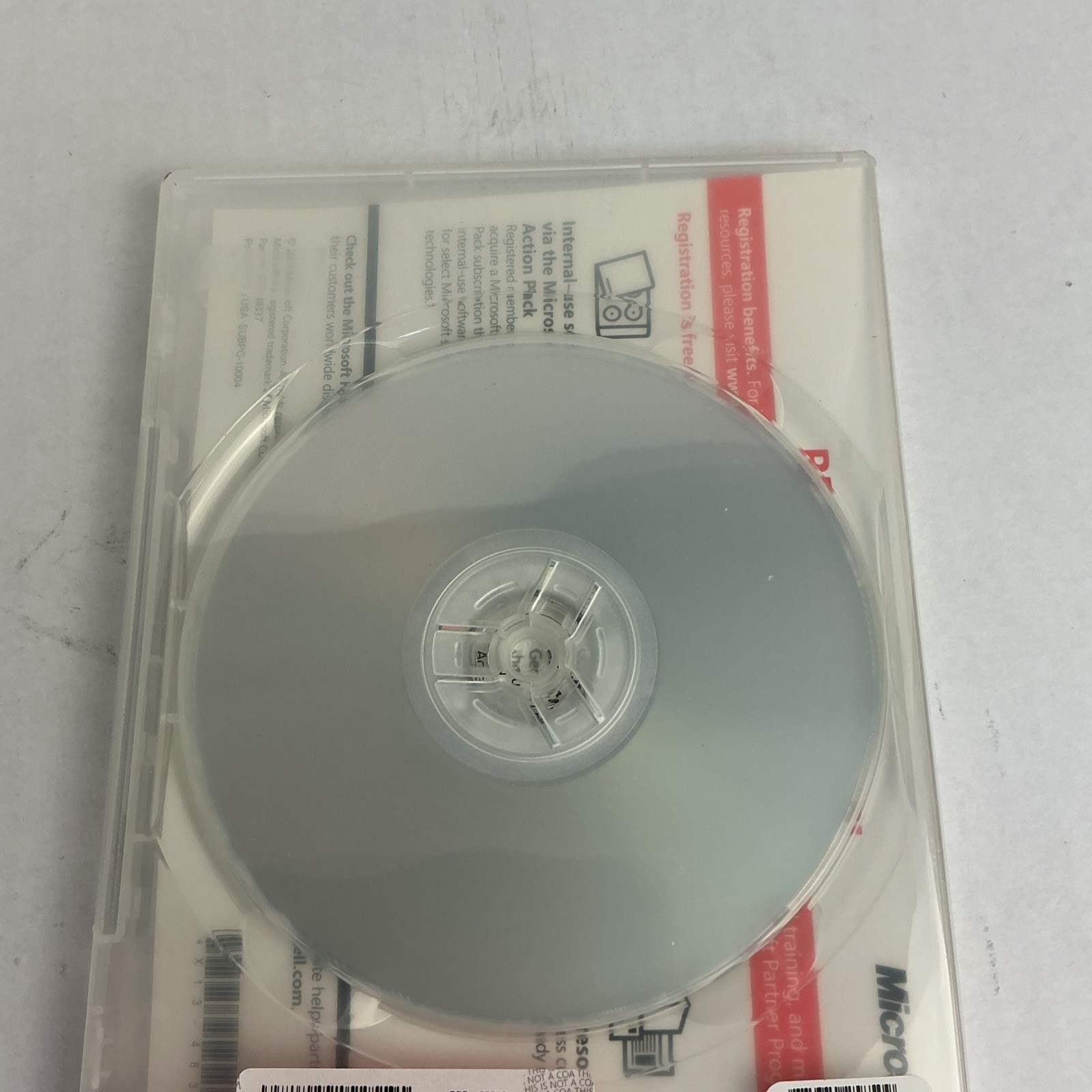 MICROSOFT WINDOWS 7 HOME PREMIUM 64BIT DVD SOFTWARE W/KEY USED