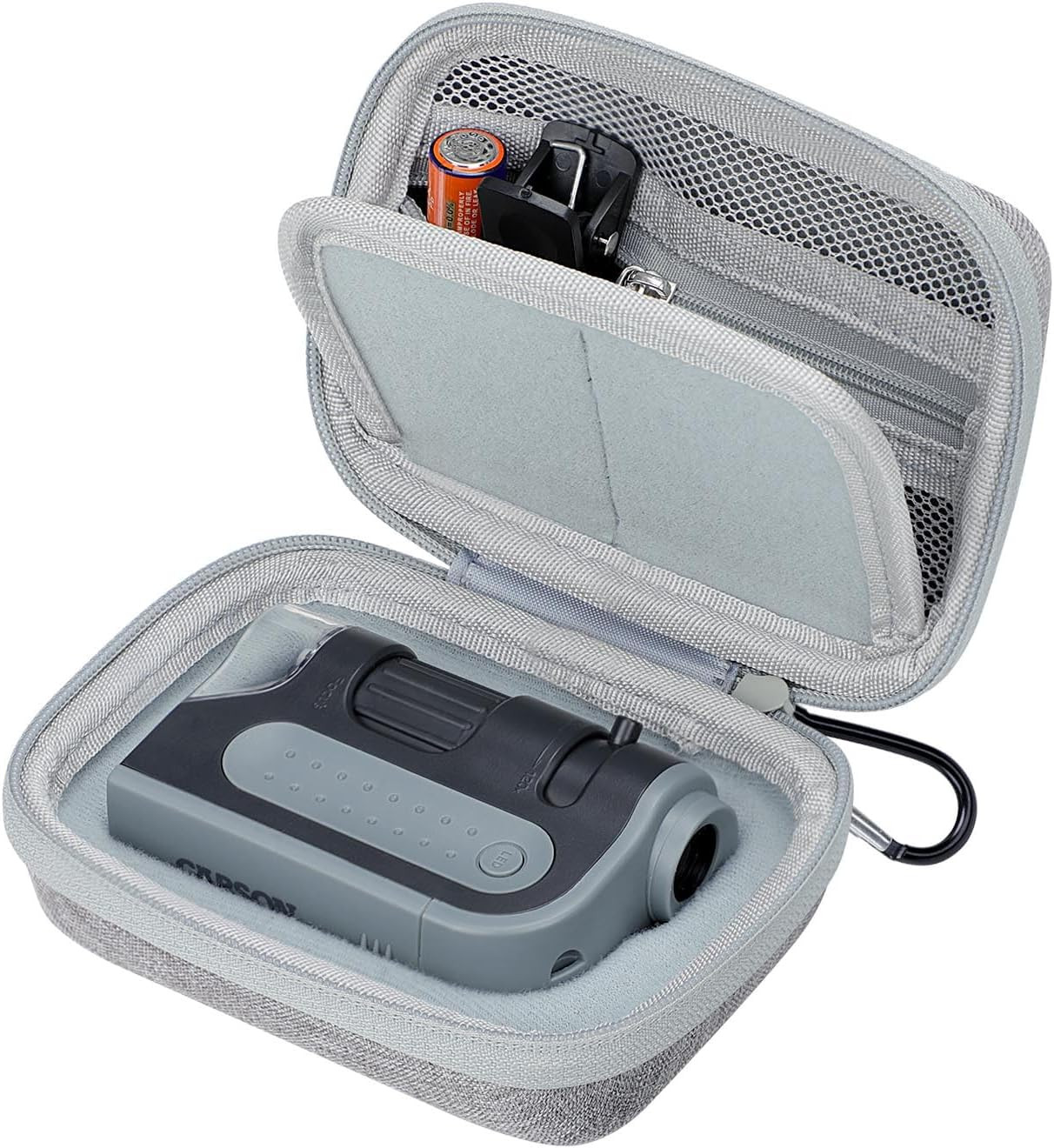 Microscope Case for Carson Microbrite plus 60X-120X LED Lighted Pocket Micros...