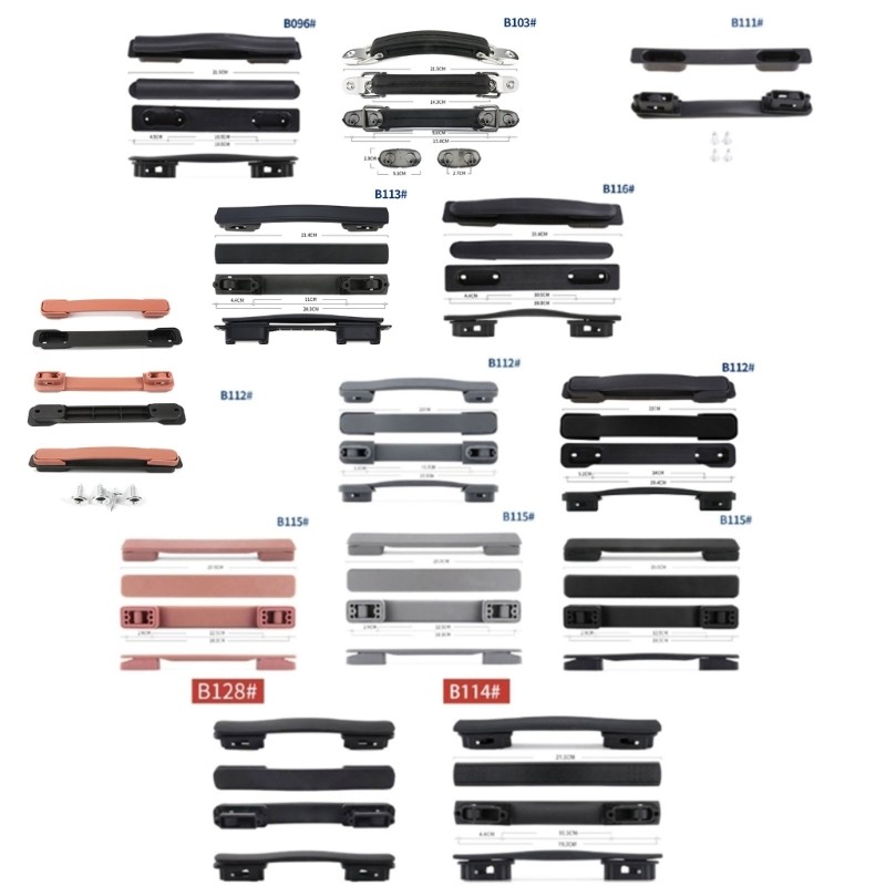 1PC Luggage Handle Flexible Plastic Spare Handle Grip for Suitcase Luggage