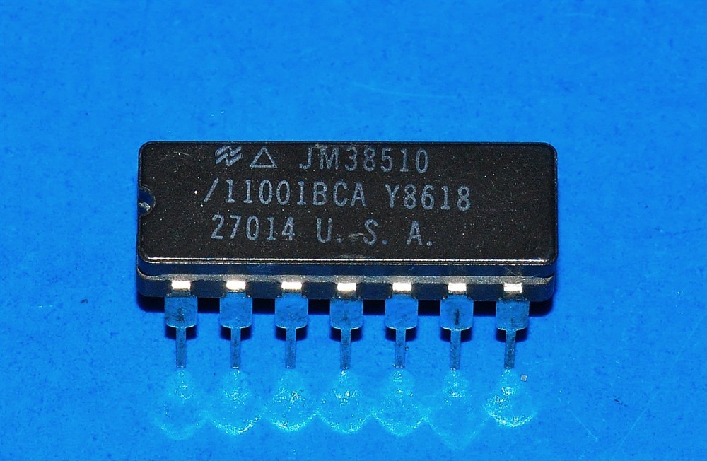 New (1pc) JM38510/11001BCA NATIONAL SEMI IC MIL-Spec