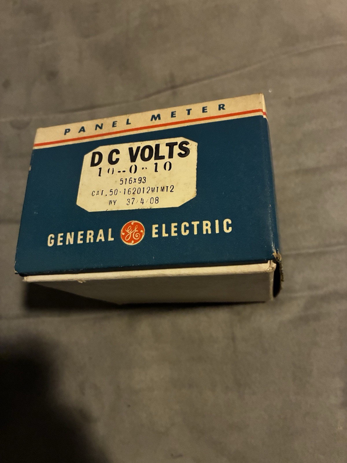 Vintage General Electric DC Voltmeter,