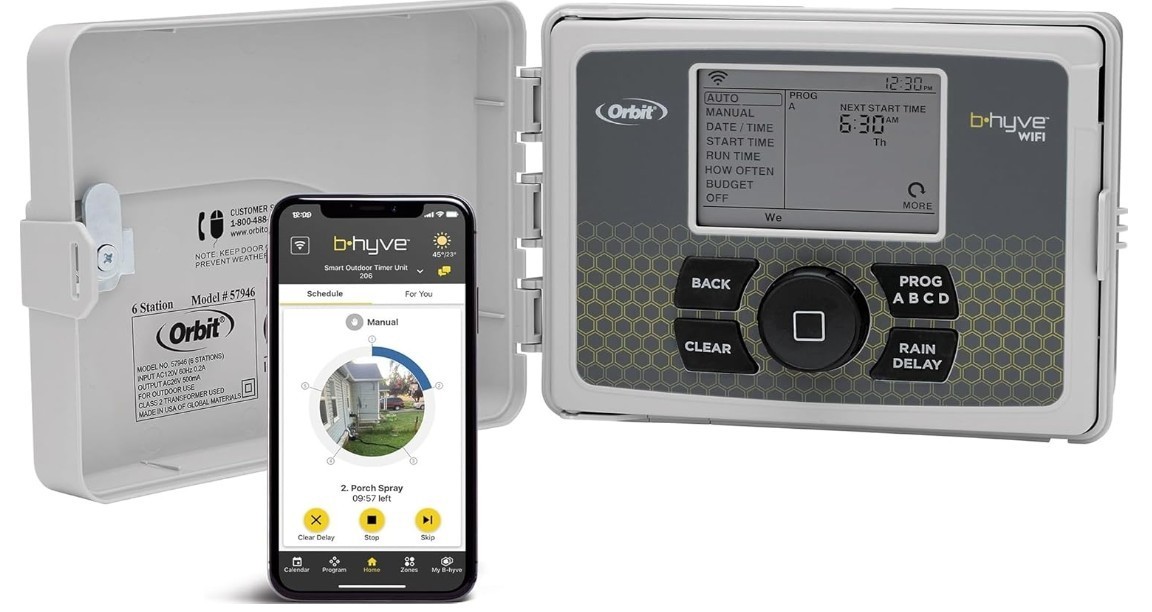 Smart WiFi 12 Station Sprinkler System Controller