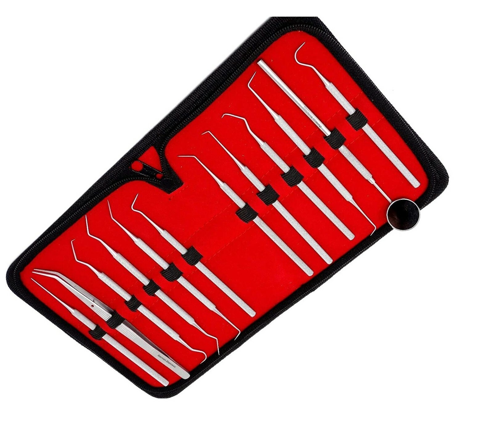 Different Shapes Head Micro Point Probe Set Ergonomic Non Slip Handle,5.5"- 6"