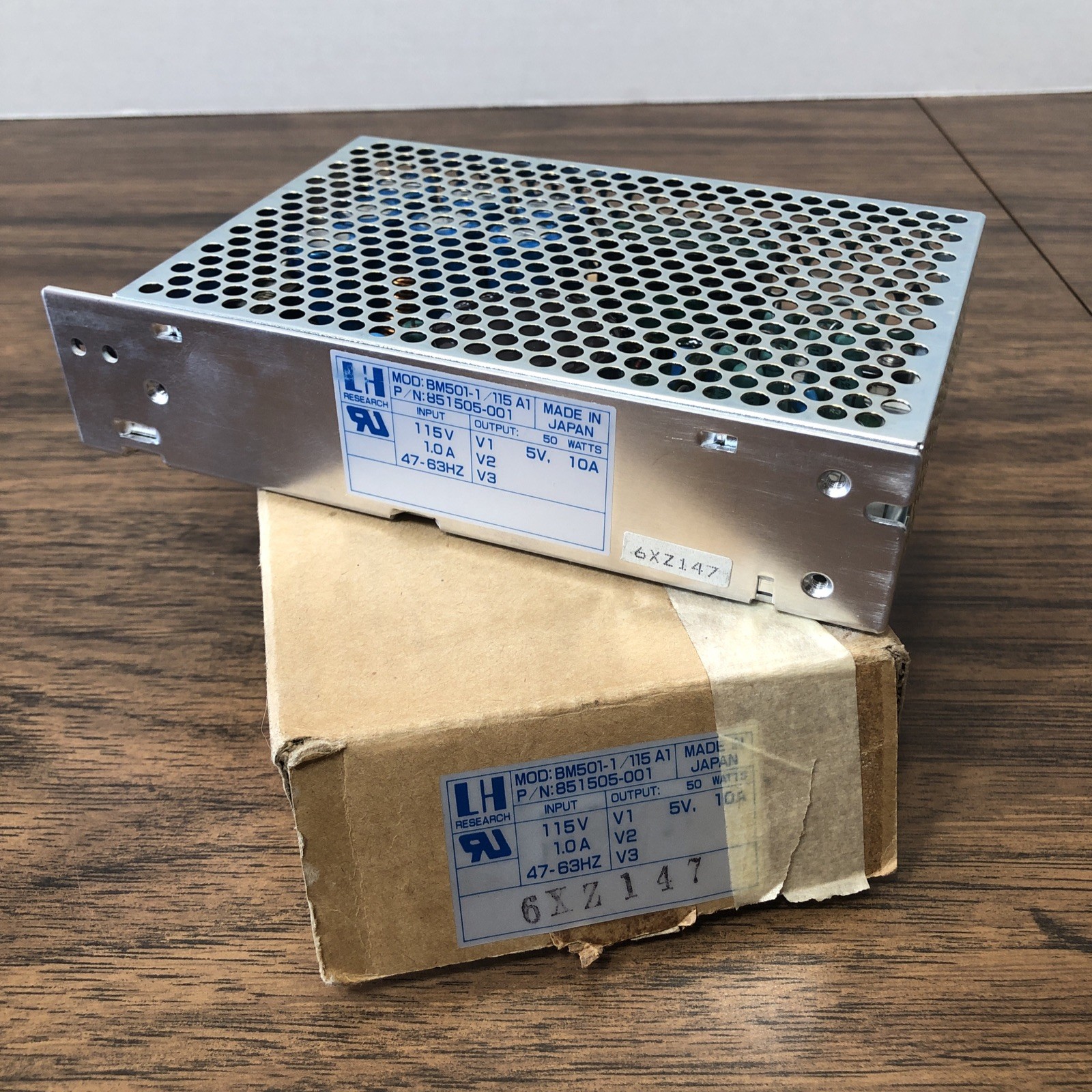 *PARTS/REPAIR* Untested LH Research Power Supply  BM501-1/115 A1 851505-001