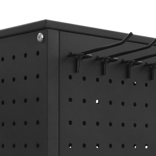 Pegboard Rotating Display Stand 4 Sided Spinning Peg Board Display Peg Board USA