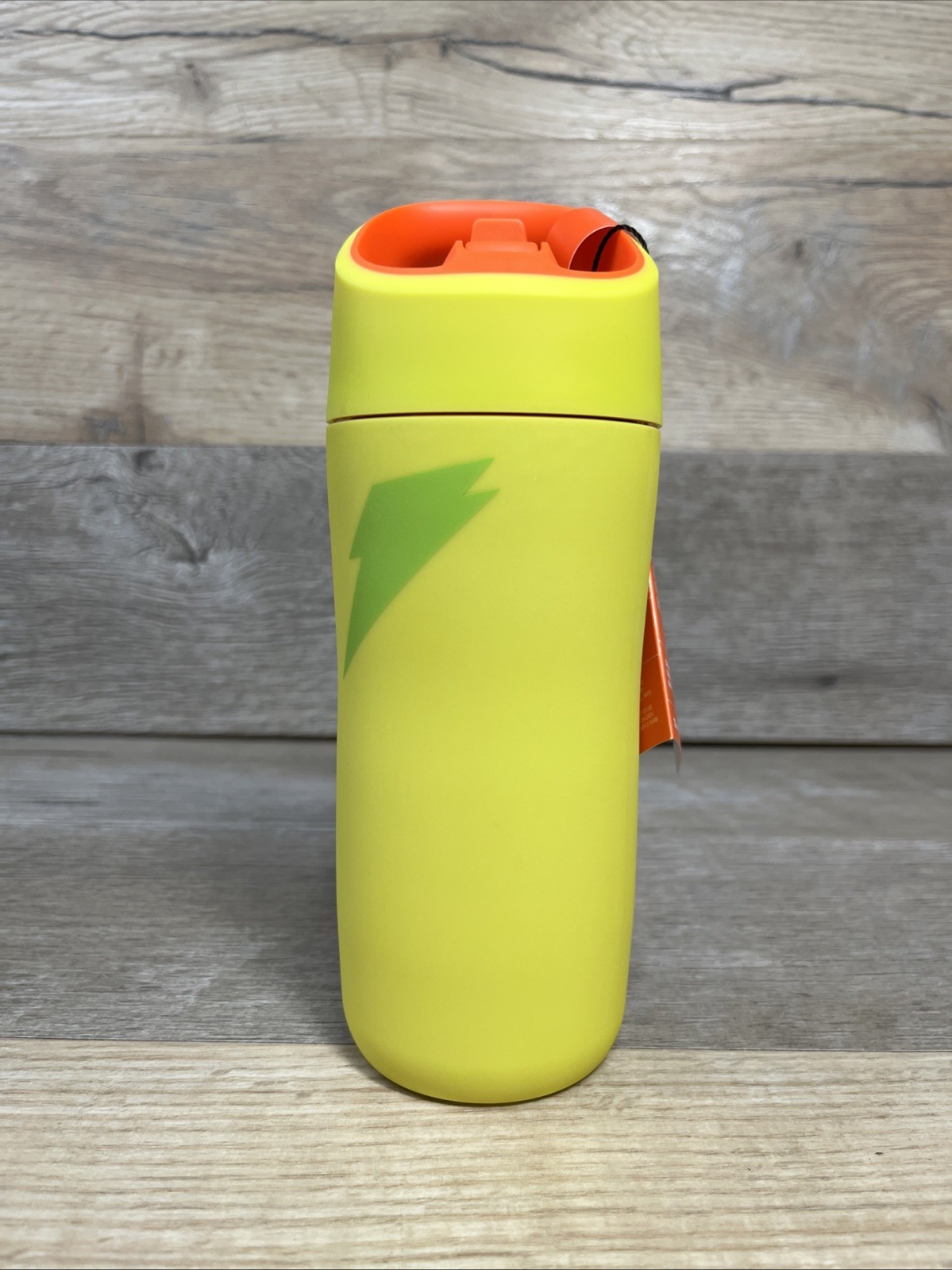 GATORADE Stainless Steel Insulated Water Bottle 12 oz Yellow BPA Free Thermos