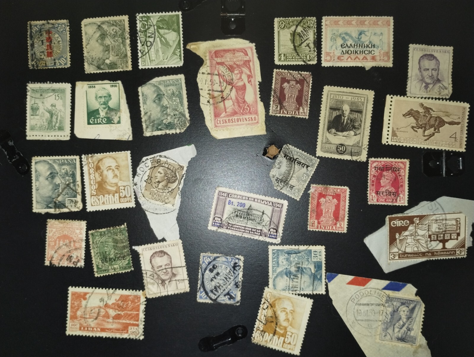 Rare Antique Stamps Collection - Various Countries Worldwide