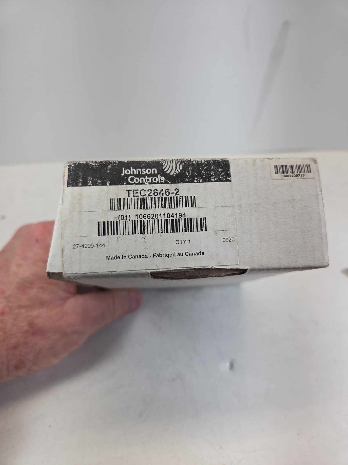 Johnson Controls Thermostat TEC2646-2