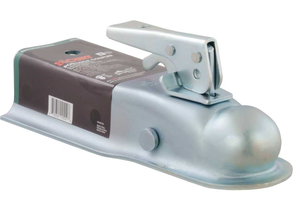 Curt 25135 Class 2 3500 GTW 2" Call 2-1/2 " Channel Zinc Plated