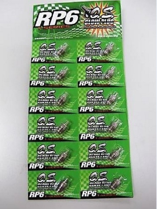 O.S Glow Plug RP6 (12pcs)