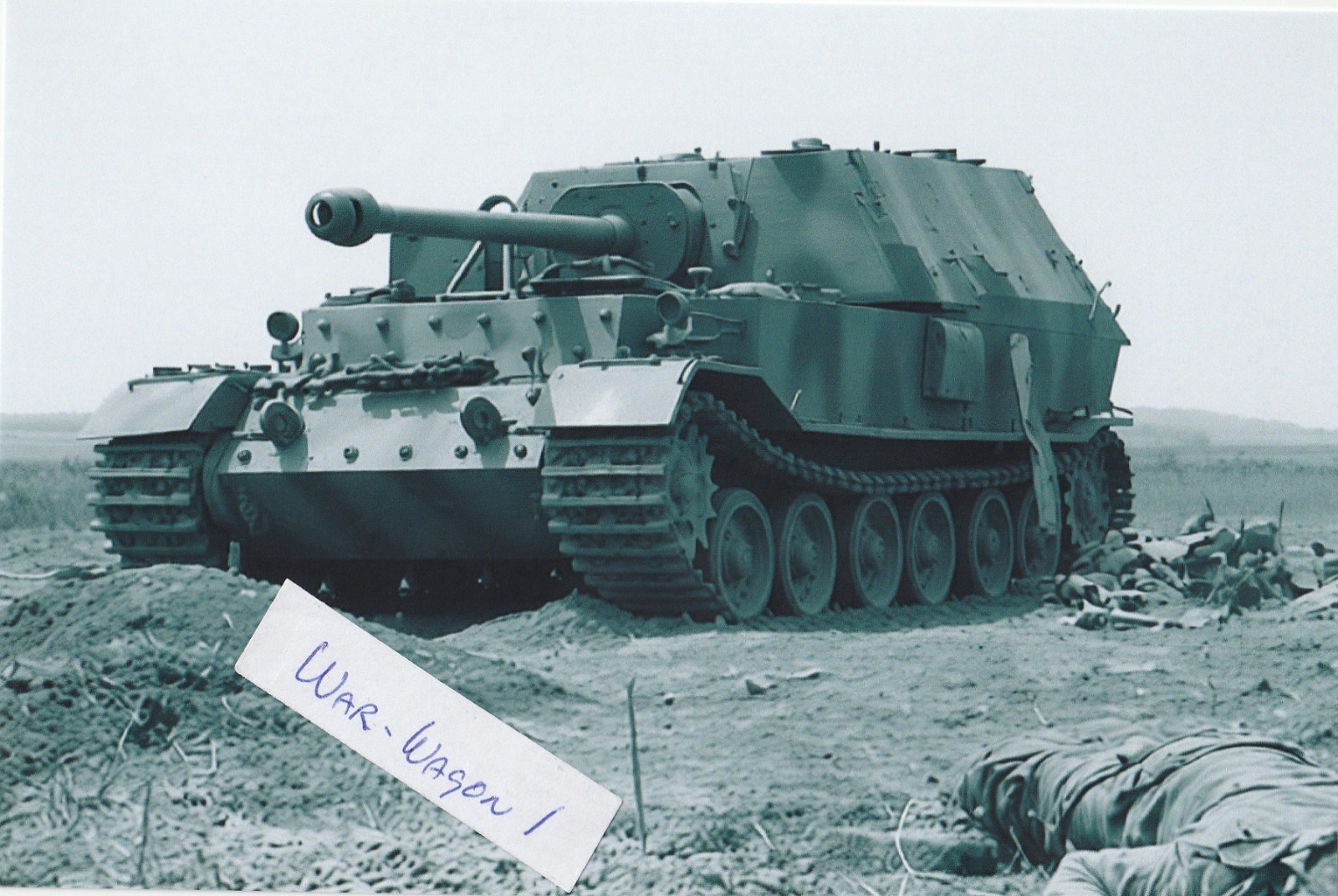 WW II German Photo  ----  Panzerjäger Tiger - Elefant