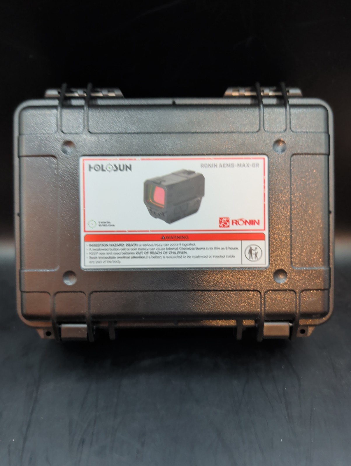 Holosun Ronin AEMS Max Dot Sight, 2 MOA/65 MOA, Green #RONIN-AEMS-MAX-GR