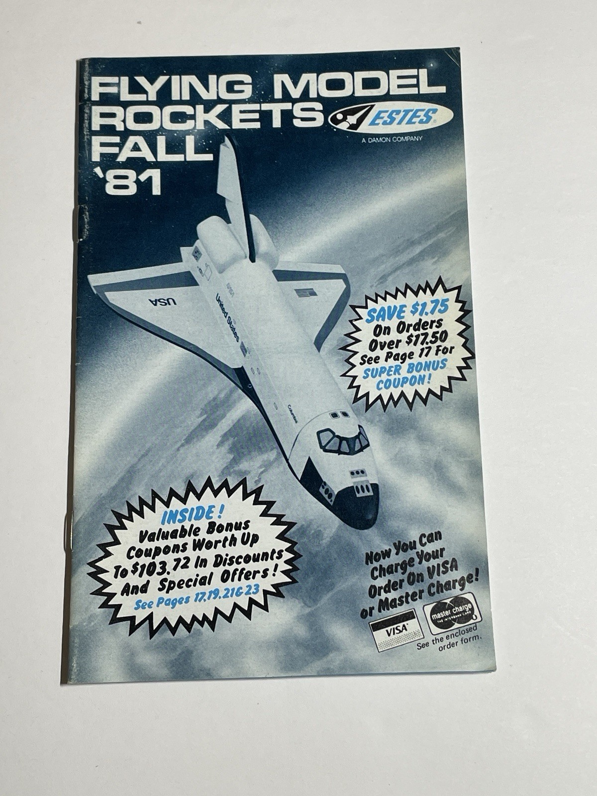 Estes Flying Model Rocket Catalog 1981 Fall EX Rocketry