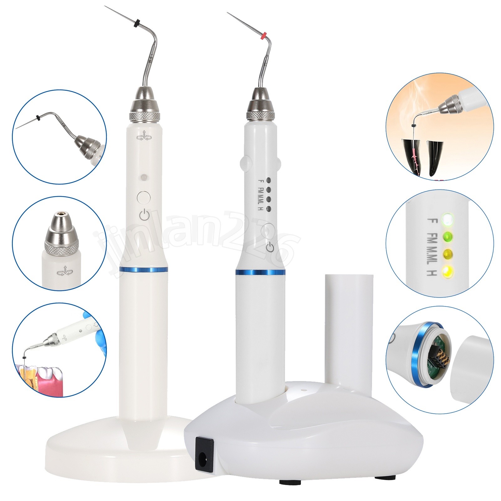 Dental Cordless Gutta Percha Obturation System Endo Heated Pen Root