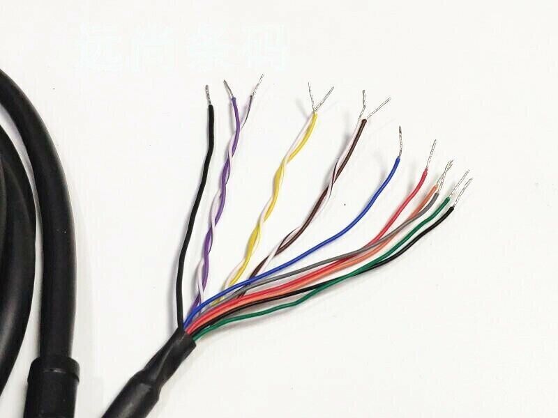New For COGNEX CCB-PWRIO-05 Camera Trigger Cable Compatible Power Cord