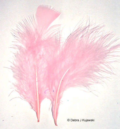 Quality Marabou Feathers LIGHT PINK Fluffy 3-8"  L  7 grams Approx 35  ct