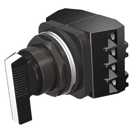 Siemens 52Sw2caba2 Selectorswitch, Non-Illum, 3Pos, 30Mm, Black