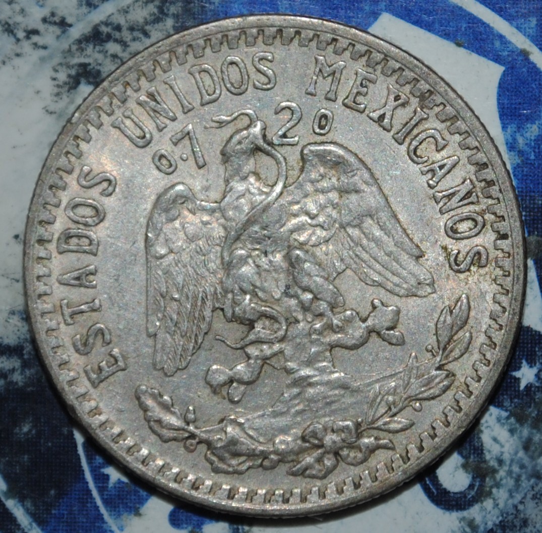 MEXICO Silver 20 Centavos 1939 {{{D011