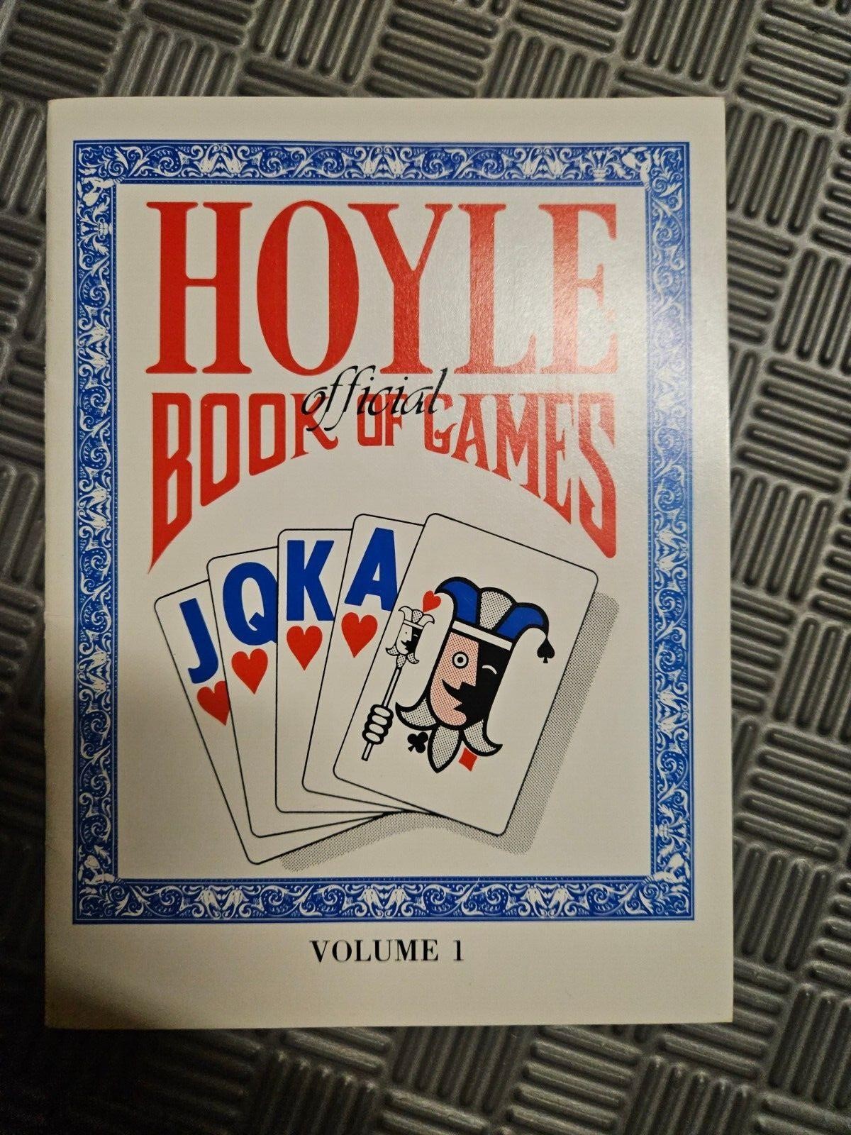 HOYLE BOOK OF GAMES VOLUME 1 MANUAL FOR ATARI