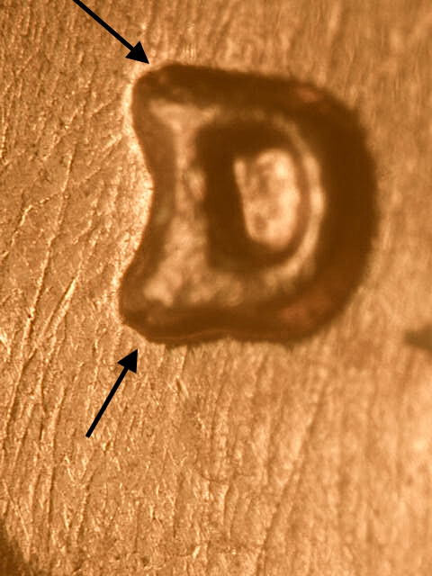 1960-D Small Date RPM#??? D/D Tilted Nice BU/Uncirculated Red Lincoln Cent #5B