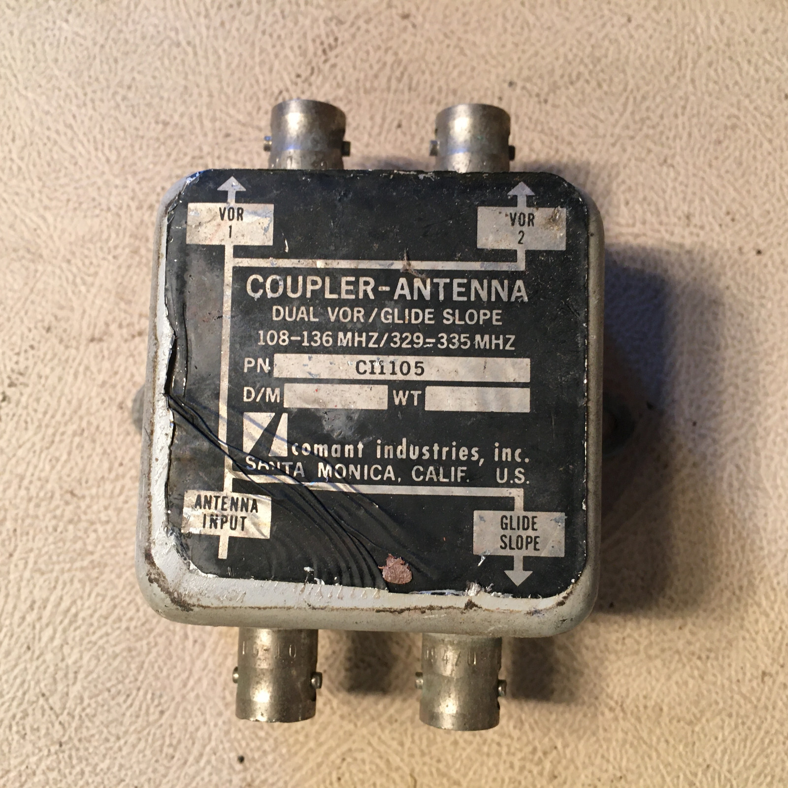 Comant CI-1105 Antenna Diplexer Splitter