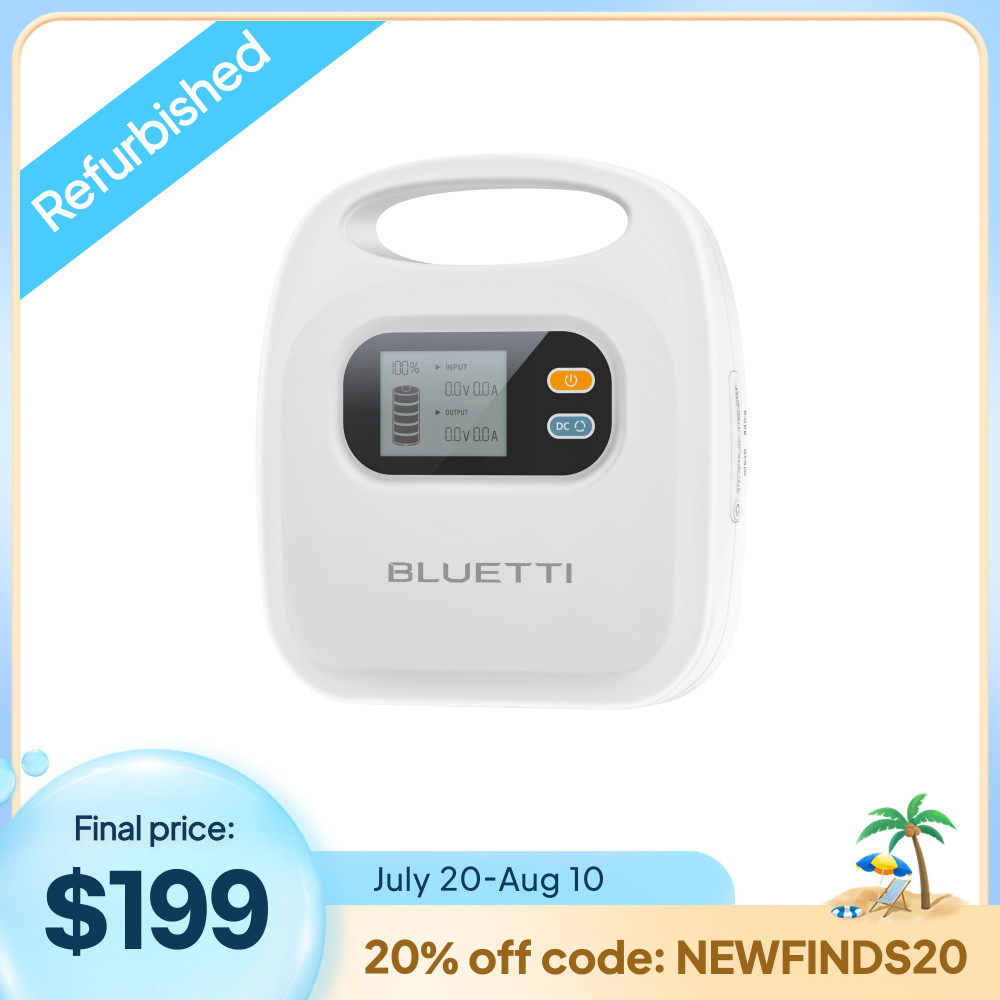 BLUETTI X30 297Wh Power Bank 4 Output Ports for Camping/Travel/Emergency