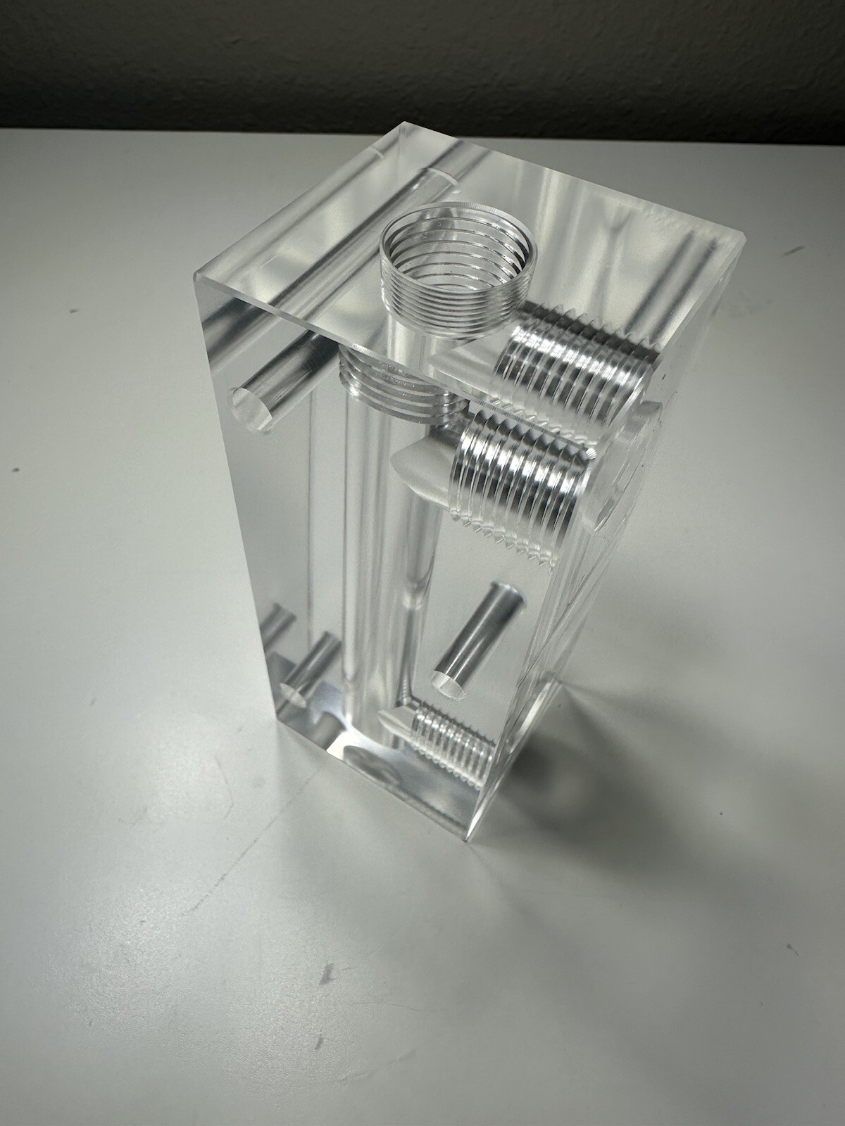 1/2” Clear Softwashing Manifold 2 Port