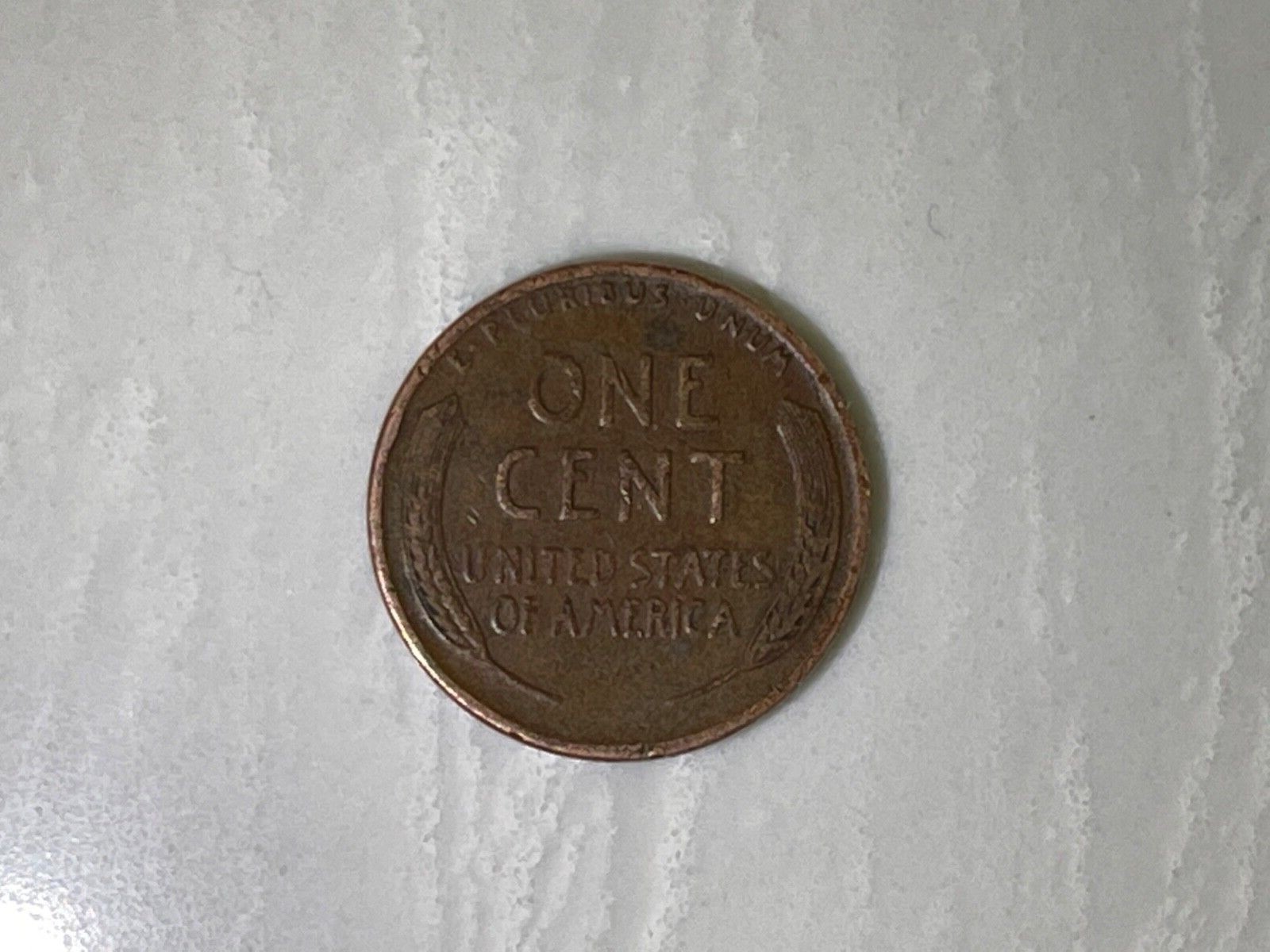 1945 Lincoln Wheat Penny - No Mint 