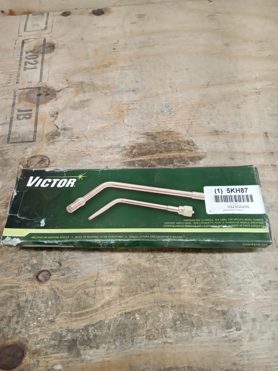 Victor 0323-0250 Heating Nozzle,4-Mfa Series