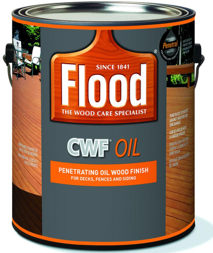 Flood® CWF® Oil Cedar Penetrating Exterior Wood Finish - 1 gal.