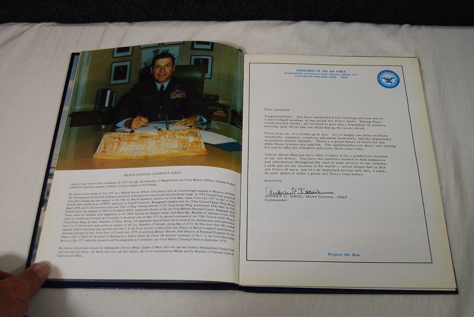 Lackland Basic Training Book, Female Squadron 3743, 1977