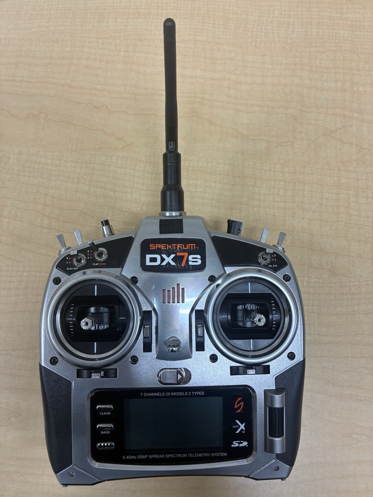 Spektrum DX7s 2.4GHz DSM Console Transmitter RC Radio w/ Telemetry System